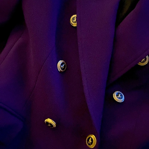 Zara Purple Blazer - Picture 4 of 4